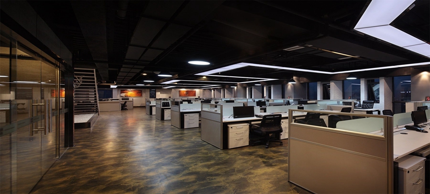 工程技術辦公室裝修設計案例