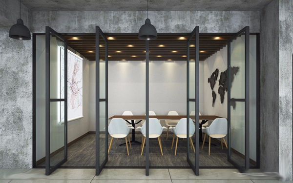 工業風辦公室裝修效果