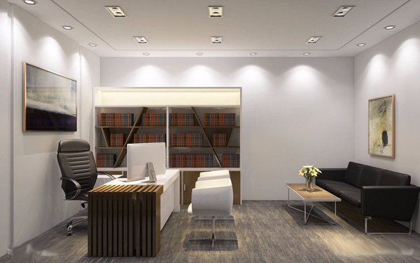 工業風辦公室裝修效果