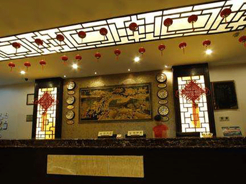 中式酒店前臺