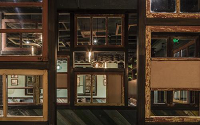 復古風格餐廳裝修效果圖