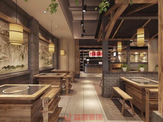 南昌火鍋店裝修之空間布局 南昌火鍋店裝修之空間布局